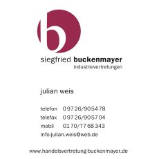 Industrievertretung Buckenmayer